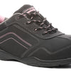 Chaussures de Sécurité Femme Noir Rose Rubis Low S3 - EUROPROTECTION