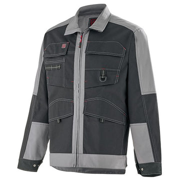 Veste de travail NOIR/GRIS confortable et pas cher