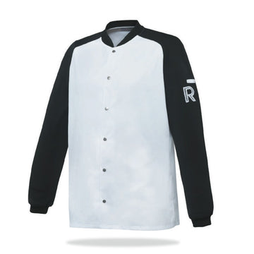Veste de cuisine Vintage - Robur, aspect baseball, bicolore, américain, veste originale