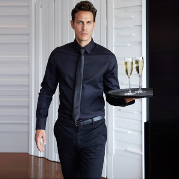Chemise de service noire pro