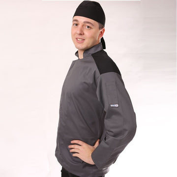 Bandana noir de cuisine