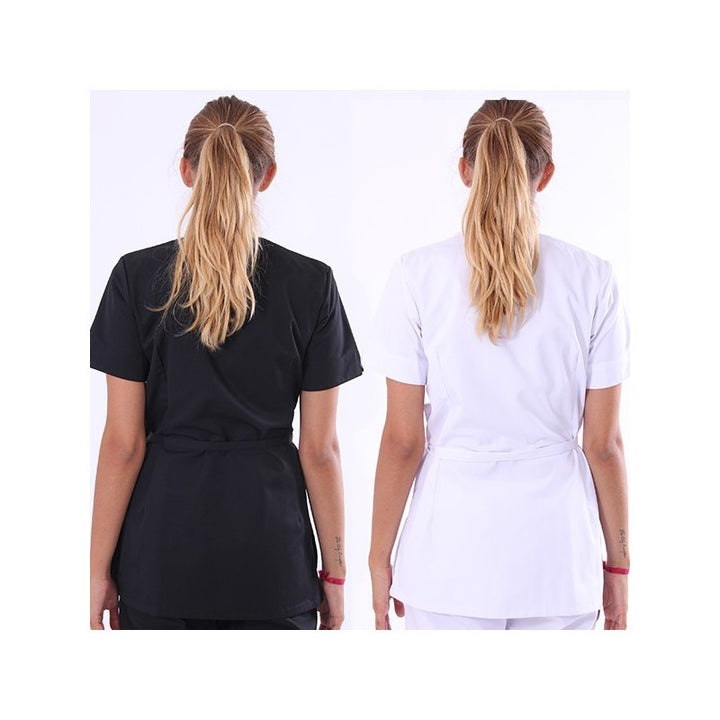 Blouse Esthéticienne Longue forme Cache-Coeur