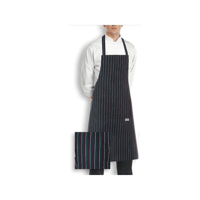Tablier de Cuisine à bavette (motif italien)