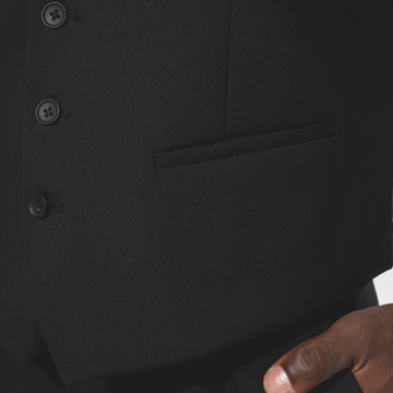 détail gilet de service homme 