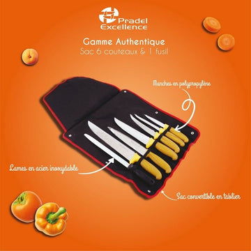 Kit de coutellerie professionnelle pour boucher et charcutier
