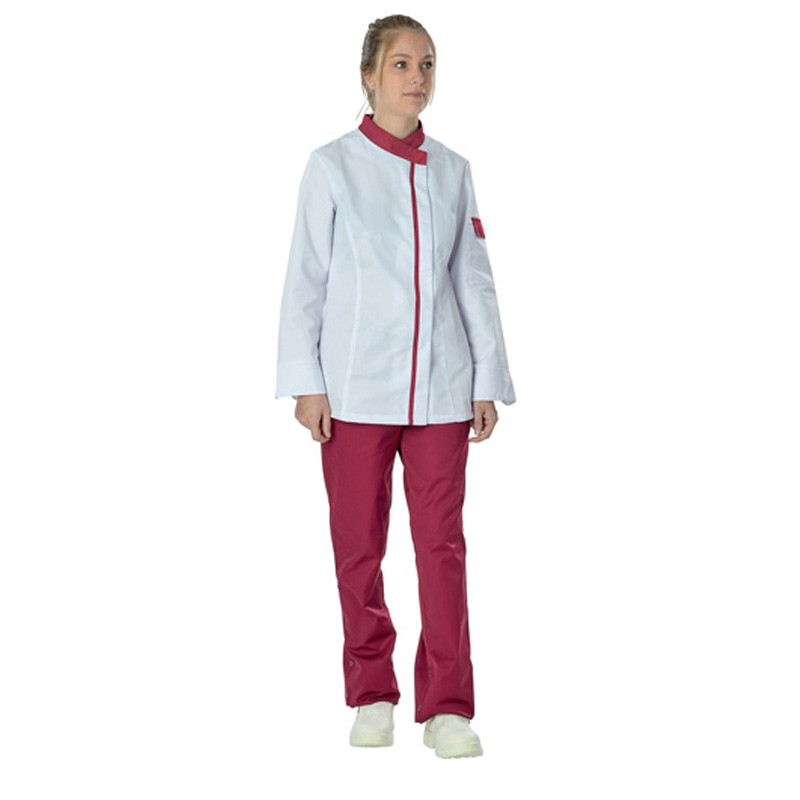Pantalon couleur bordeaux REGLISSE