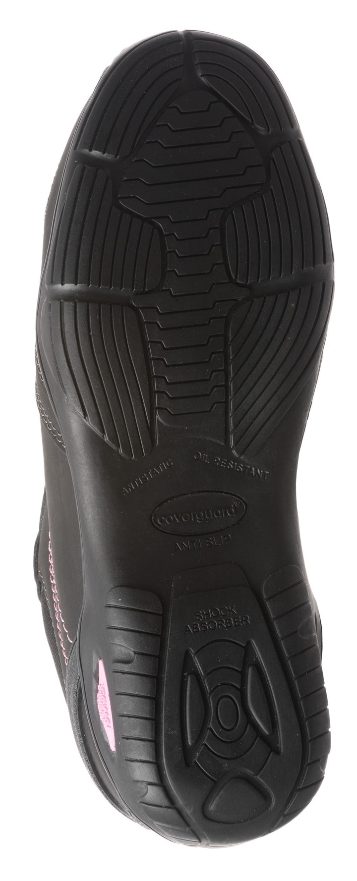 Chaussures de Sécurité Femme Noir Rose S3 - EUROPROTECTION