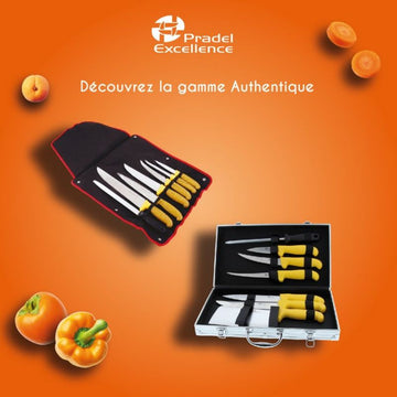 Kit de coutellerie professionnelle pour boucher et charcutier- 2