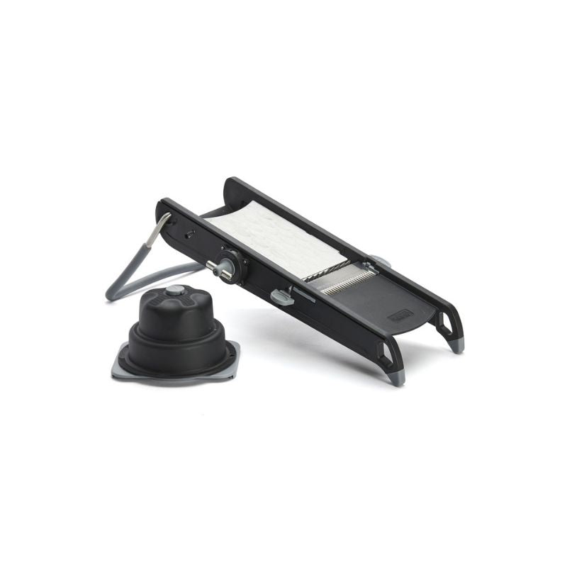 Rampe en acier inoxydable alvéolée de la mandoline Swing Plus-2