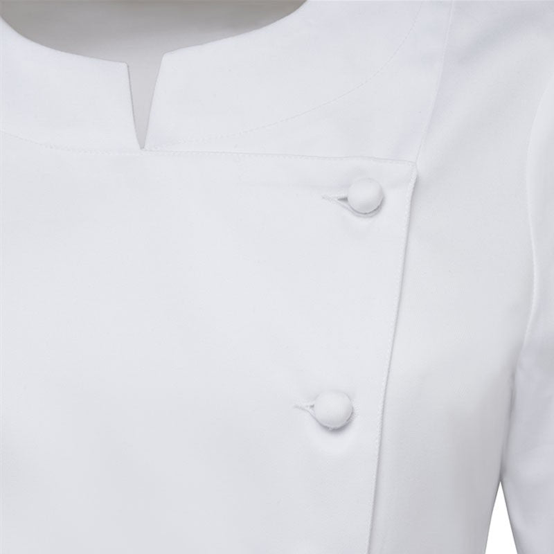 Veste de cuisine femme blanche Valloire - Robur