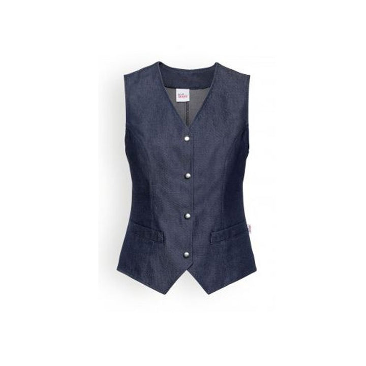 Gilet de serveuse jean