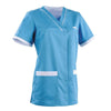 Blouse Médicale Femme Bleu Ciel & Blanc - LAFONT SANTÉ