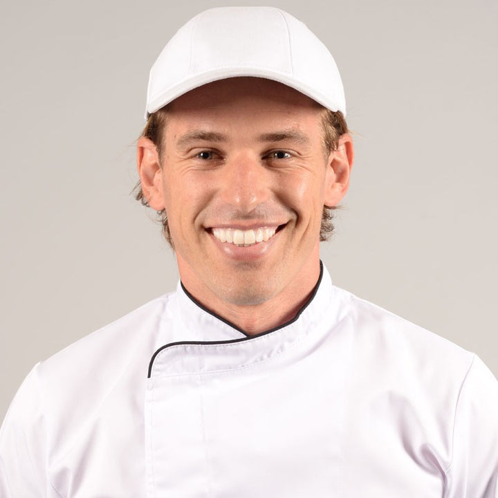 Casquette de cuisine blanche