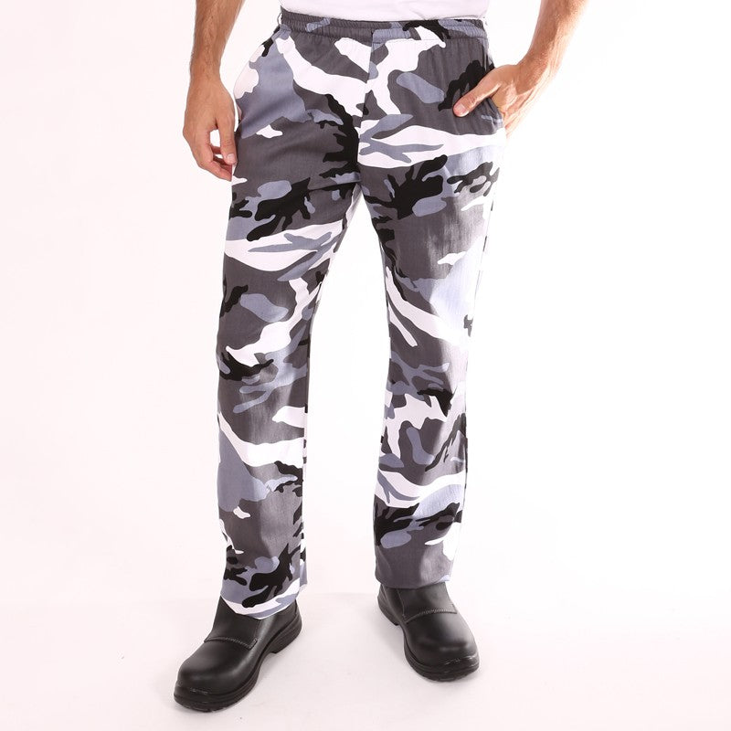 Pantalon de Cuisine Camouflage