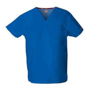 Tunique médicale col V mixte royal