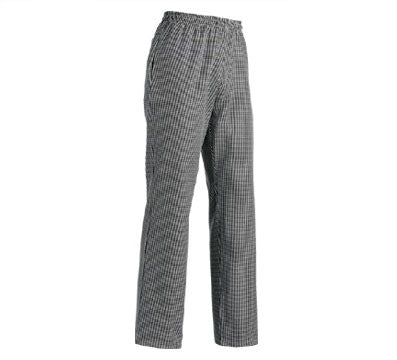 PANTALON DE CUISINE CARREAUX NOIR