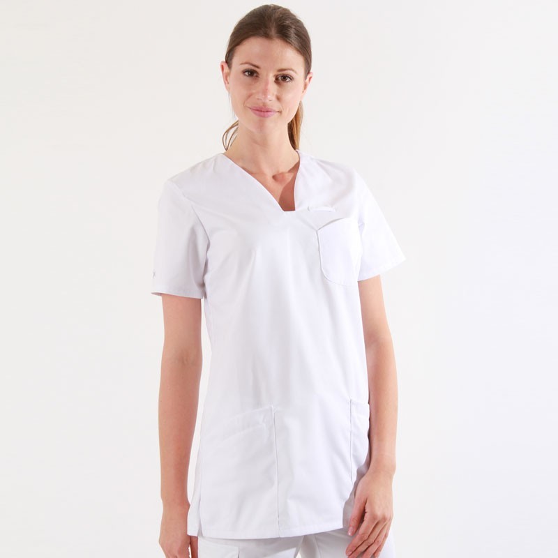 Tunique médicale blanche 2MAT