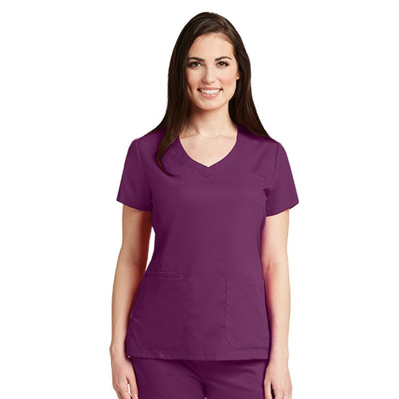 Tunique médicale femme Grey's Anatomy Aubergine