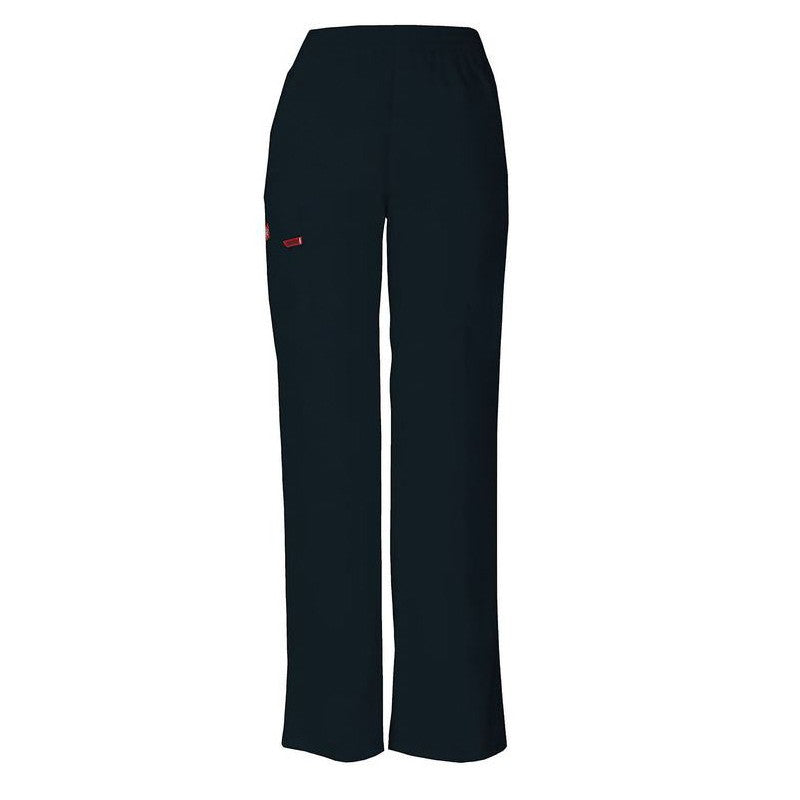Pantalon médical ceinture élastique Dickies marine  infirmieres aide soignante hopital pas cher promotion