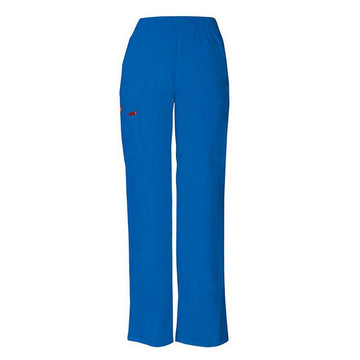 Pantalon médical ceinture élastique Dickies bleu royal homme femme mixte pas cher promotion confortable infirmière aide soignant