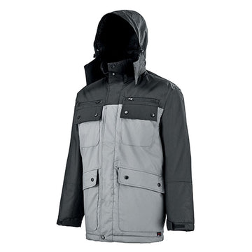 Parka de travail grise et noire lafont