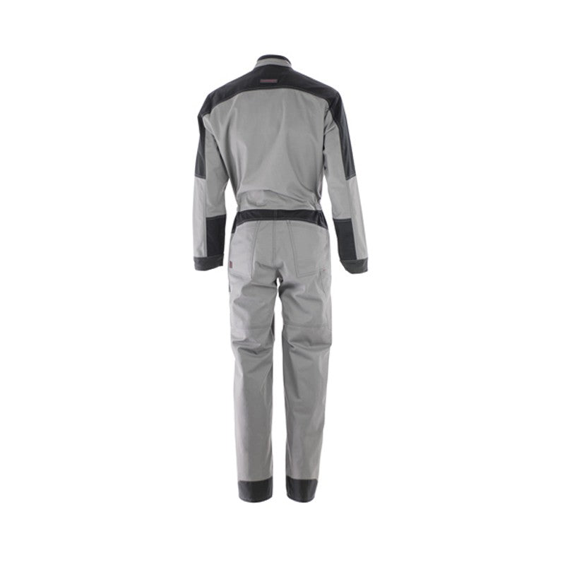 Combinaison de travail 2 zips GRIS/NOIR 5ATG80CP