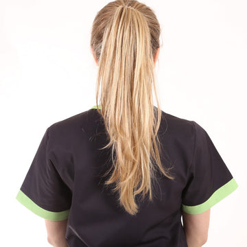 Blouse carbone et verte Lafont