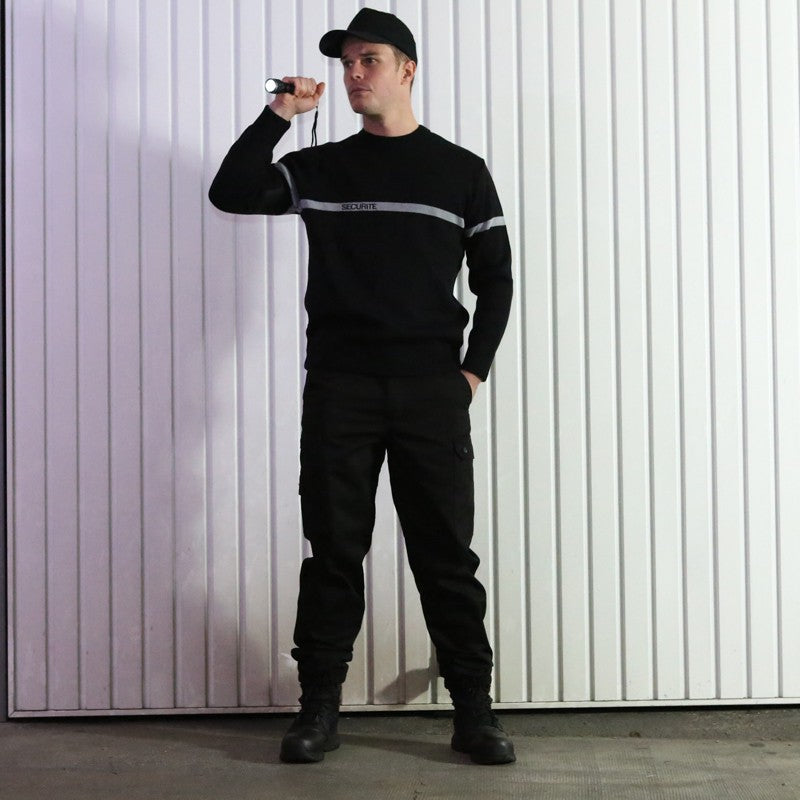 Pullover sécurité incendie noir