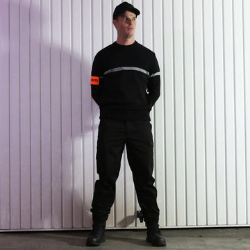 Pullover sécurité incendie noir