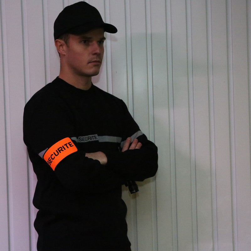 Pullover sécurité incendie noir