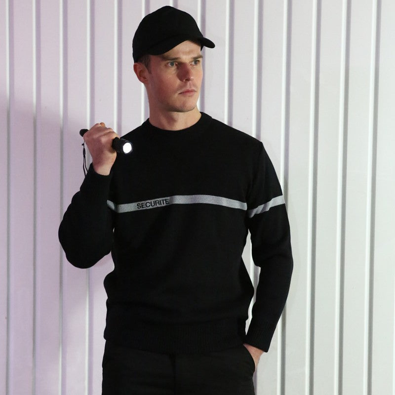 Pullover sécurité incendie noir