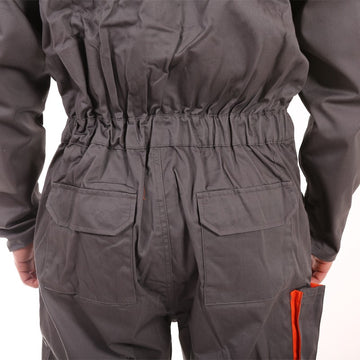 Combinaison de travail gris & orange 8PADCL