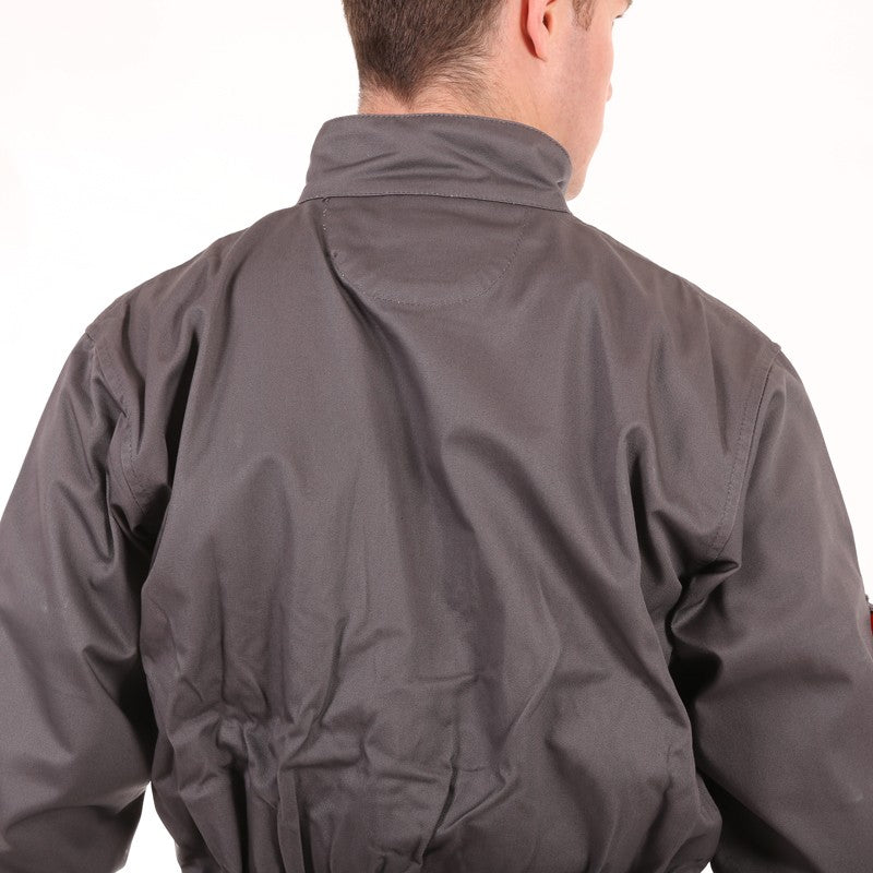 Combinaison de travail gris & orange 8PADCL