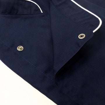 Veste de cuisine bleue liseré blanc OCEAN
