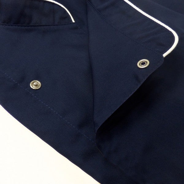 Veste de cuisine bleue liseré blanc OCEAN