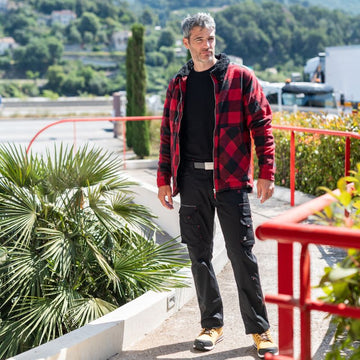 Chemise de Travail Homme Matelassée Épaisse Col Sherpa - LMA - 4