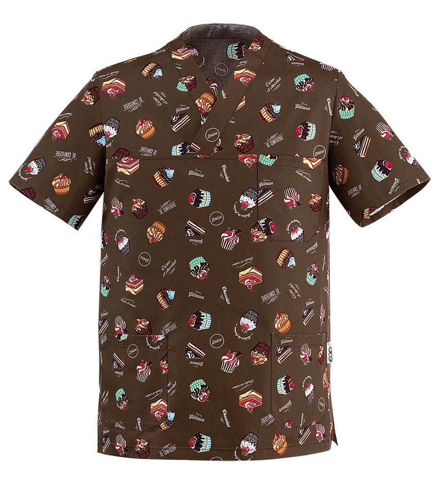 Veste médicale cupcakes
