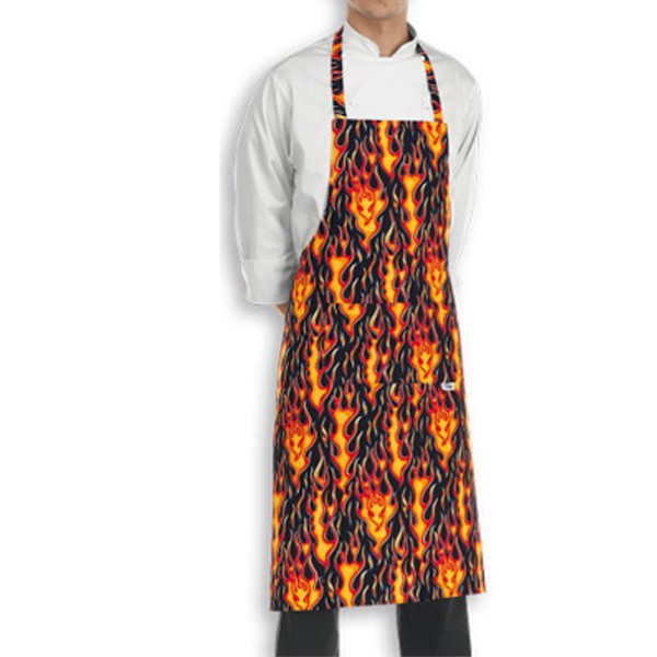 Tablier de Cuisine flammes