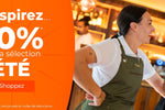 -10% sur la sélection été, vêtements respirants et chaussures légères cuisine service hôtellerie médical et BTP