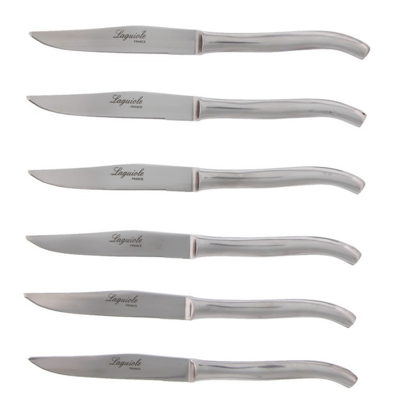 COFFRET COUTEAUX LAGUIOLE INOX
