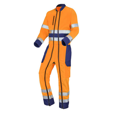 Combinaison de Travail Unisexe 2 Fag Fluo Base XP - LAFONT I Orange