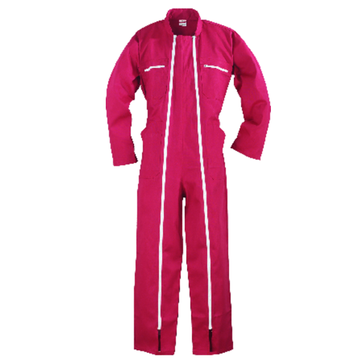 Combinaison de Travail 2 Zips - EUROPROTECTION - rouge
