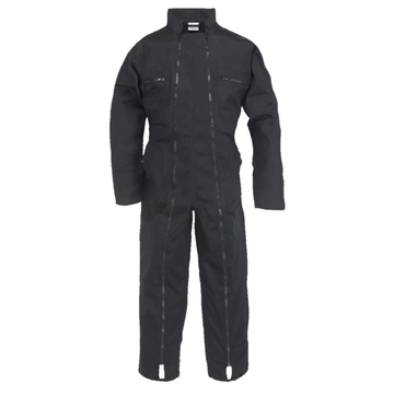 Combinaison de Travail 2 Zips - EUROPROTECTION - noir