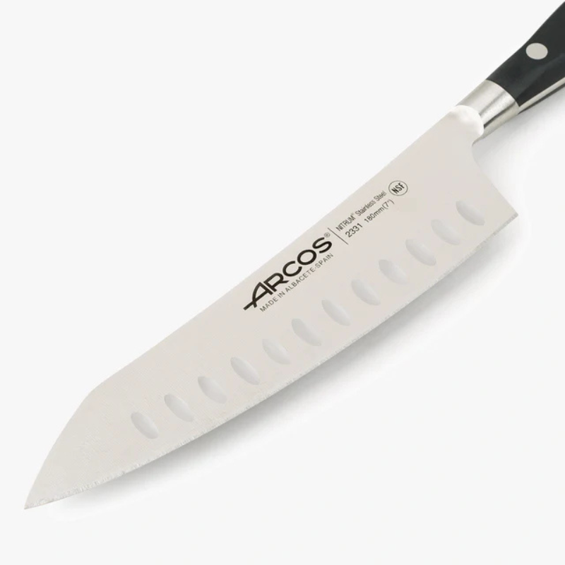 lame Couteau Rocking Santoku