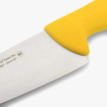 zoom couteau de cuisine Jaune
