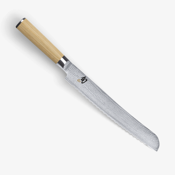 Couteau Japonais Shun Classic White - Couteau à Pain 23 cm - KAI

