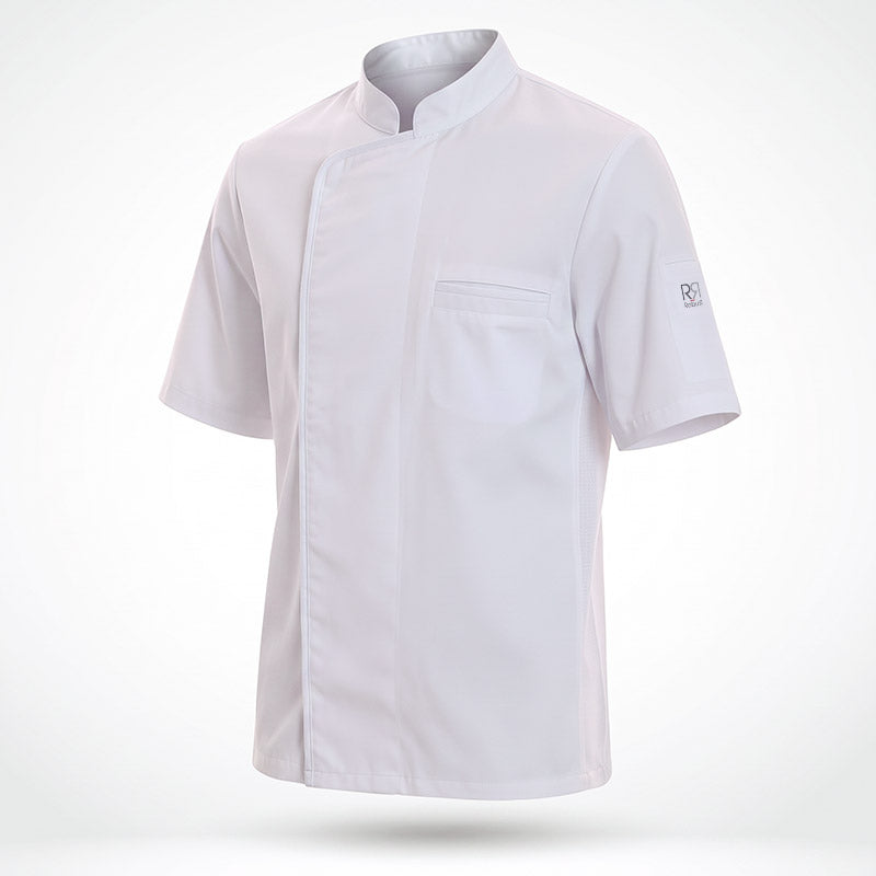Veste Energy Robur blanche manches courtes