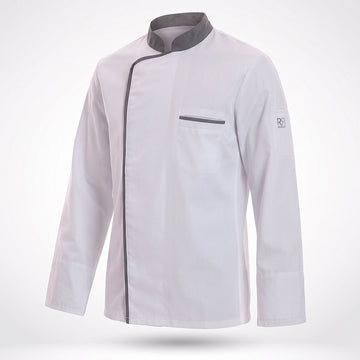 Veste Energy Robur grise et blanche manches longues