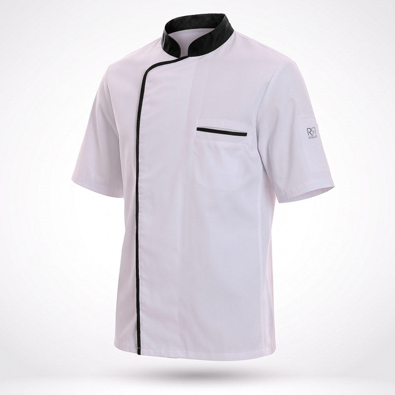 Veste Energy Robur noire et blanche manches courtes