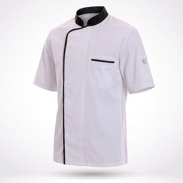Veste Energy Robur noire et blanche manches courtes